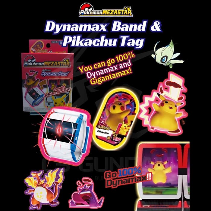 Vòng Tay Dynamax + Promo Tag Pikachu